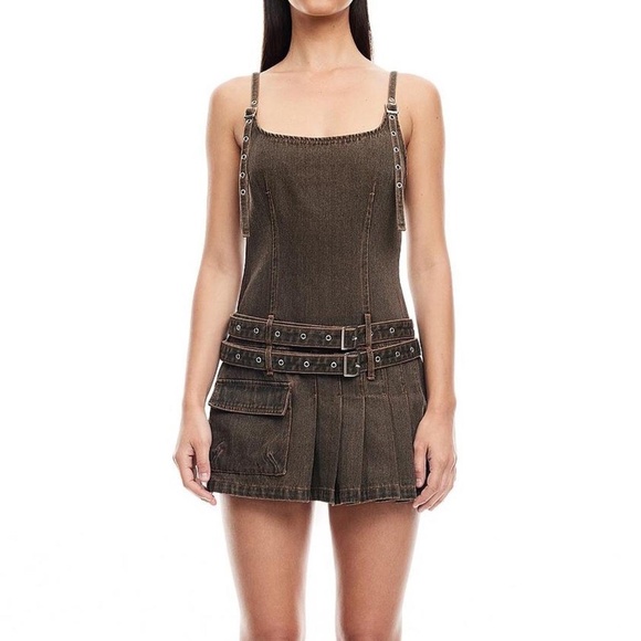 Lioness Dresses & Skirts - Lioness Biker Mini Dress